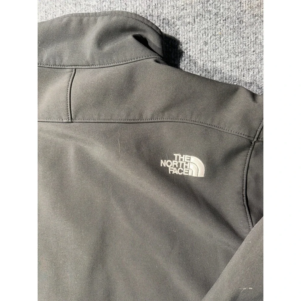 The North Face Apex Bionic Jacket Mens M Black Excellent Softshell Windproof